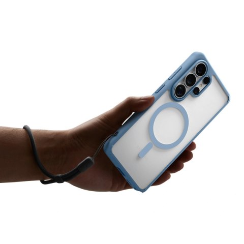 Etui Spigen Ultra Hybrid Mag MagSafe na Samsung Galaxy S26 Ultra - przezroczysto-niebieskie