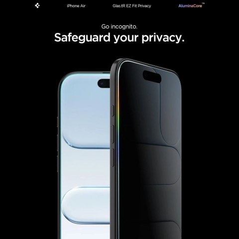 Szkło prywatyzujące Spigen Glas.TR EZ Fit 2-pack na iPhone 17 Air