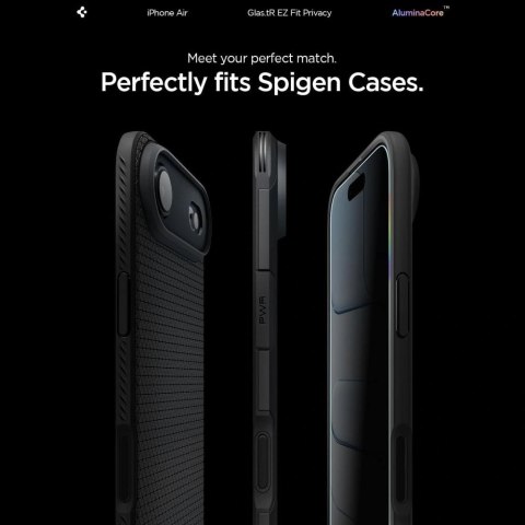 Szkło prywatyzujące Spigen Glas.TR EZ Fit 2-pack na iPhone 17 Air