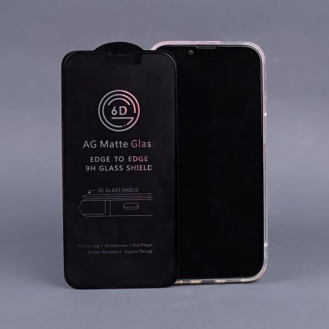 Szkło hartowane 6D matowe do iPhone X / XS / 11 Pro czarna ramka Szkło hartowane 6D matowe do iPhone X / XS / 11 Pro czarna ramka