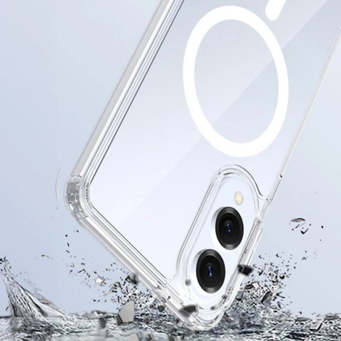 Etui 3mk Armor MagCase na Samsung Galaxy S25 Edge - przezroczyste