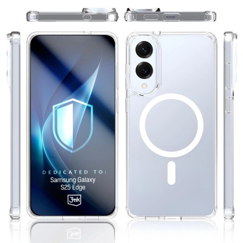 Etui 3mk Armor MagCase na Samsung Galaxy S25 Edge - przezroczyste