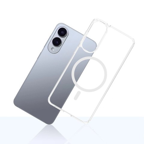 Etui 3mk Armor MagCase na Samsung Galaxy S25 Edge - przezroczyste