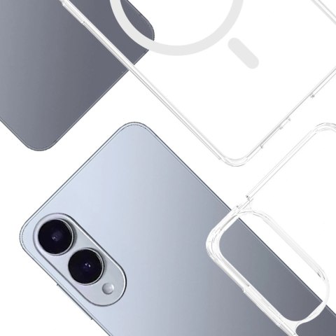 Etui 3mk Armor MagCase na Samsung Galaxy S25 Edge - przezroczyste