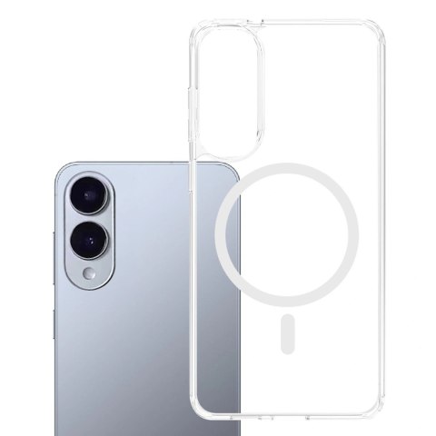 Etui 3mk Armor MagCase na Samsung Galaxy S25 Edge - przezroczyste