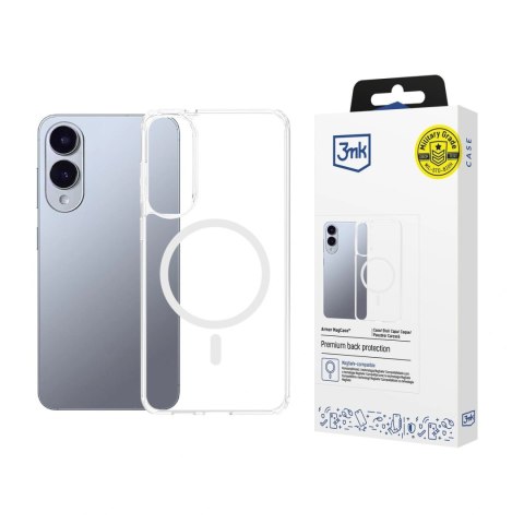 Etui 3mk Armor MagCase na Samsung Galaxy S25 Edge - przezroczyste