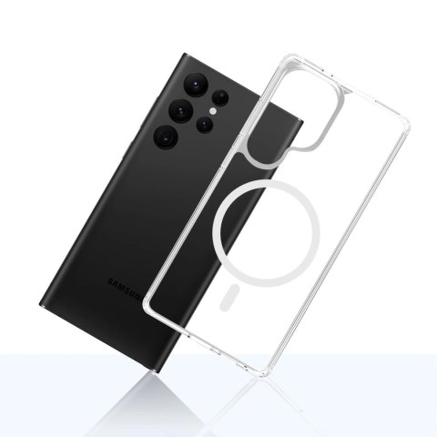 Etui 3mk Armor MagCase na Samsung Galaxy S25 Ultra - przezroczyste