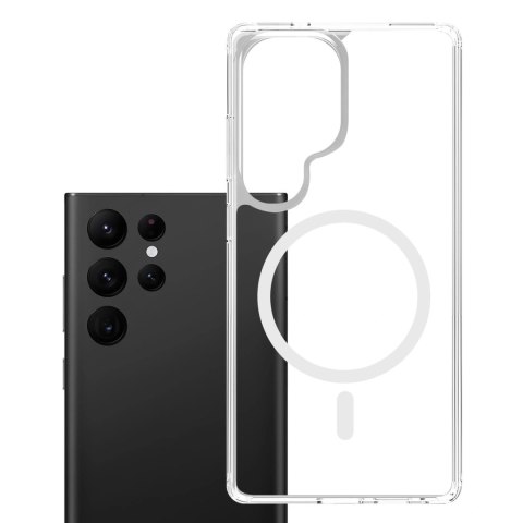 Etui 3mk Armor MagCase na Samsung Galaxy S25 Ultra - przezroczyste
