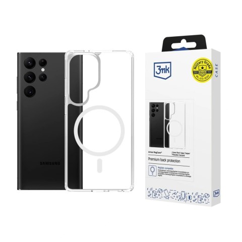 Etui 3mk Armor MagCase na Samsung Galaxy S25 Ultra - przezroczyste