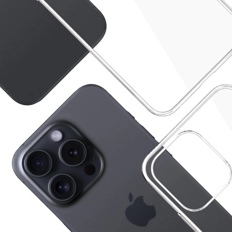 Etui 3mk Clear Case Eco na Apple iPhone 15 pro max - przezroczyste