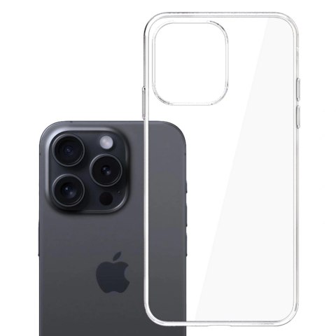 Etui 3mk Clear Case Eco na Apple iPhone 15 pro max - przezroczyste