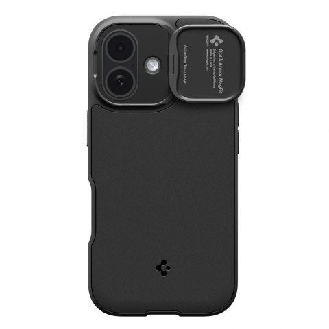 Etui Spigen Optik Armor MagSafe na iPhone 17 - czarne