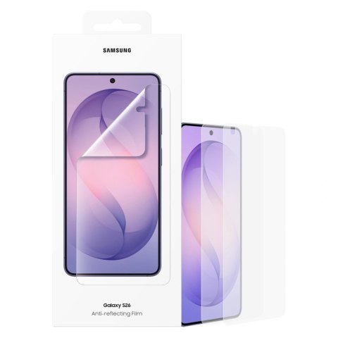 Folia ochronna Samsung EF-US942CTE antyrefleksyjna na Samsung Galaxy S26 - 2 szt.