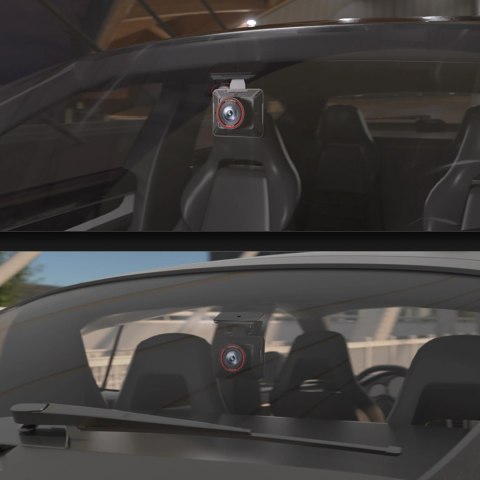 Kamera samochodowa AKEEYO P1 wideorejestrator FullHD 30fps - czarna