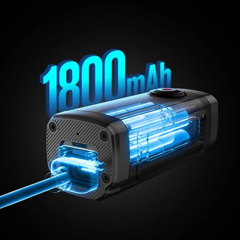 Kamera sportowa AKEEYO 710 Lite wideorejestrator na kierownicę na rower motocykl - czarna