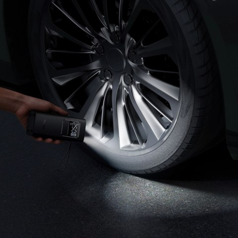 Kompresor Baseus SuperMini Pro akumulatorowy z wyświetlaczem - czarny