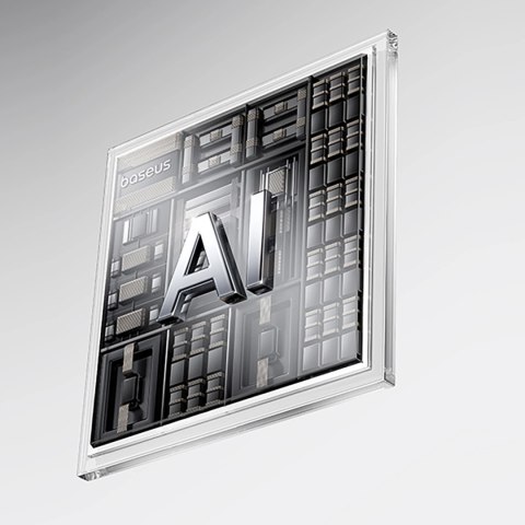 Powerbank Baseus EnerFill FC11 10000mAh 22.5W z wyświetlaczem cyfrowym i dwoma wbudowanymi kablami - niebieski