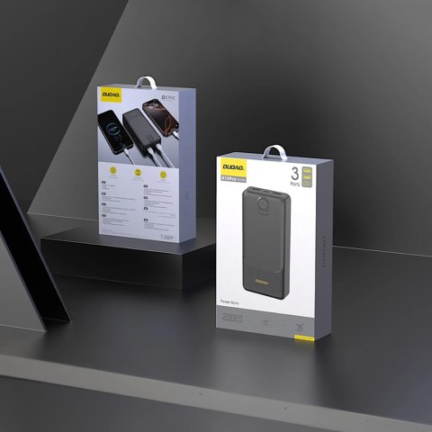 Powerbank Dudao K10Pro 2,4A 20000mAh 2 x USB-A - czarny