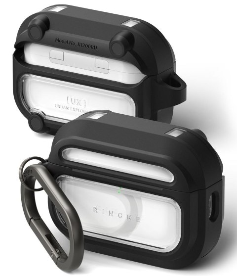 RINGKE UX MAGNETIC MAGSAFE APPLE AIRPODS PRO 3 BLACK/CLEAR