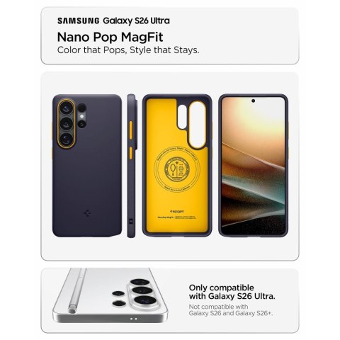 SPIGEN NANO POP MAG MAGSAFE GALAXY S26 ULTRA BLUEBERRY NAVY