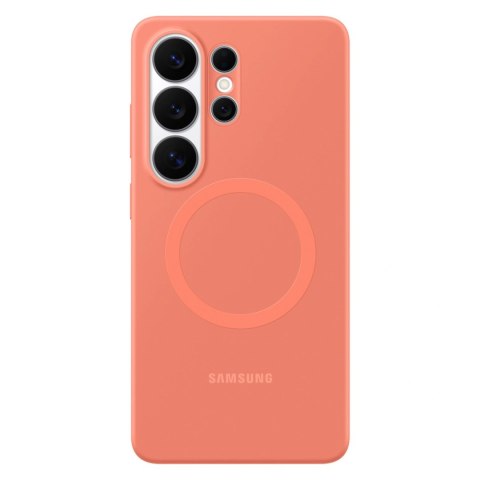 Samsung S26 Ultra Silicone Magnet Case Coralred