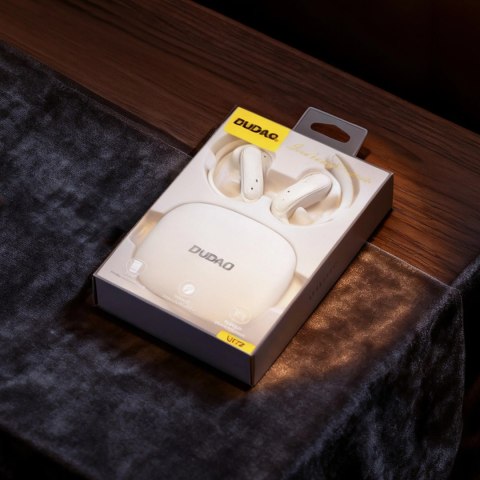 Słuchawki Dudao U17Z Bluetooth 5.3 OWS z zausznikami - białe