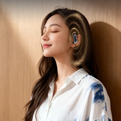 Słuchawki Dudao U17Z Bluetooth 5.3 OWS z zausznikami - czarne