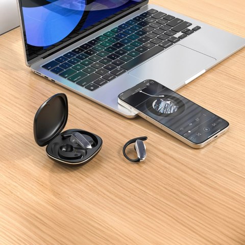 Słuchawki Dudao U17Z Bluetooth 5.3 OWS z zausznikami - czarne