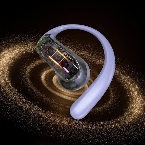 Słuchawki Dudao U17Z Bluetooth 5.3 OWS z zausznikami - fioletowe