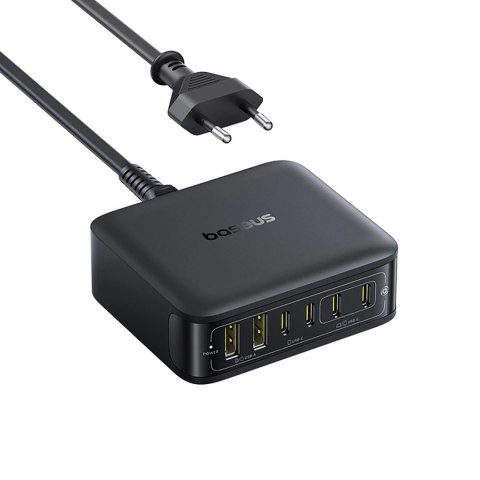 Stacja ładująca Baseus EnerFill FH21 120W 4xUSB-C + 2xUSB-A - czarna