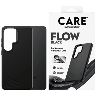 Etui CARE by PanzerGlass Flow Black Qi anSamsung Galaxy S26 Ultra - czarne