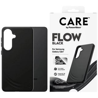 Etui CARE by PanzerGlass Flow Black Qi na Samsung Galaxy S26+ - czarne