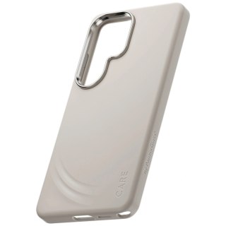 Etui CARE by PanzerGlass Flow Vanilla Qi na Samsung Galaxy S26 - beżowe