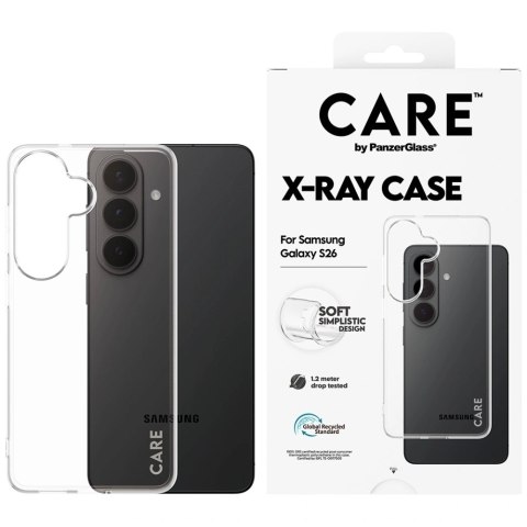 Etui CARE by PanzerGlass X-Ray na Samsung Galaxy S26 - przezroczyste
