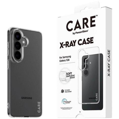 Etui CARE by PanzerGlass X-Ray na Samsung Galaxy S26 - przezroczyste