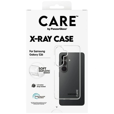 Etui CARE by PanzerGlass X-Ray na Samsung Galaxy S26 - przezroczyste