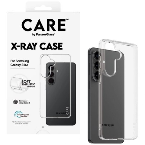 Etui CARE by PanzerGlass X-Ray na Samsung Galaxy S26+ - przezroczyste
