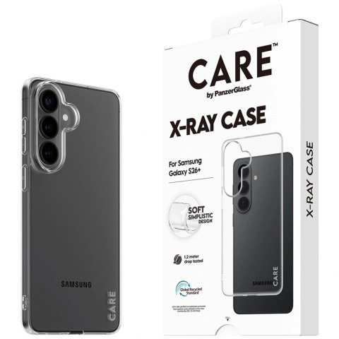 Etui CARE by PanzerGlass X-Ray na Samsung Galaxy S26+ - przezroczyste