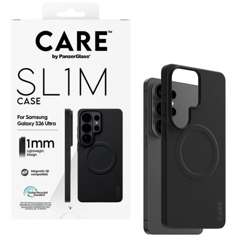 Etui CARE by PanzerGlass SL1M na Samsung Galaxy S26 Ultra - czarne