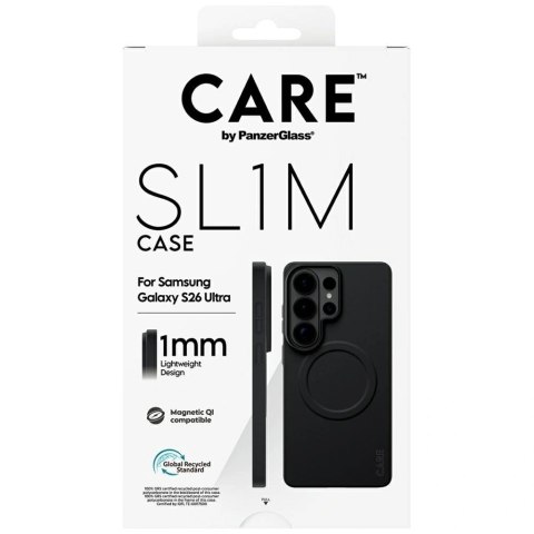 Etui CARE by PanzerGlass SL1M na Samsung Galaxy S26 Ultra - czarne