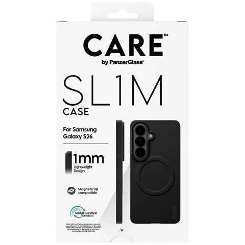 Etui CARE by PanzerGlass SL1M na Samsung Galaxy S26 - czarne