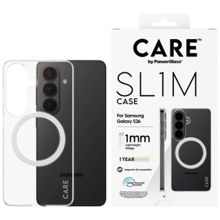Etui CARE by PanzerGlass SL1M na Samsung Galaxy S26 - przezroczyste