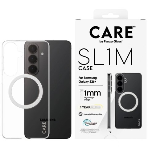 Etui CARE by PanzerGlass SL1M na Samsung Galaxy S26+ - przezroczyste