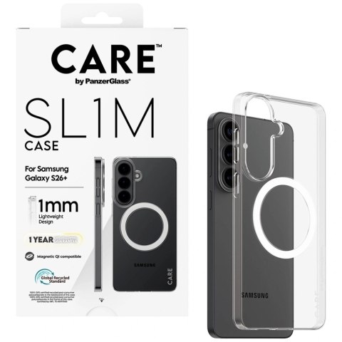 Etui CARE by PanzerGlass SL1M na Samsung Galaxy S26+ - przezroczyste