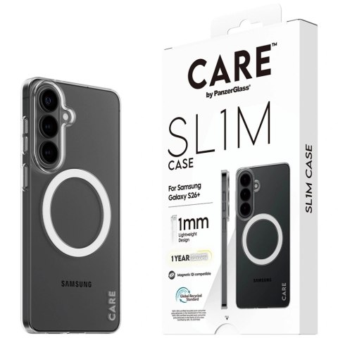 Etui CARE by PanzerGlass SL1M na Samsung Galaxy S26+ - przezroczyste
