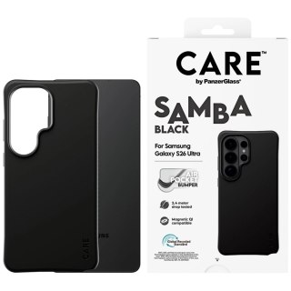 Etui CARE by PanzerGlass Samba Black Qi na Samsung Galaxy S26 Ultra - czarne