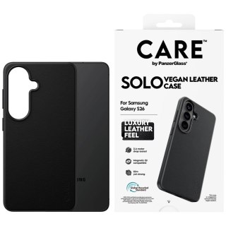 Etui CARE by PanzerGlass Solo na Samsung Galaxy S26 - czarne