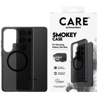Etui CARE by PanzerGlass Urban Explorer Smokey w. Black Qi na Samsung Galaxy S26 Ultra - czarne