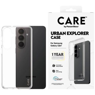 Etui CARE by PanzerGlass Urban Explorer Transparent na Samsung Galaxy S26+ - przezroczyste