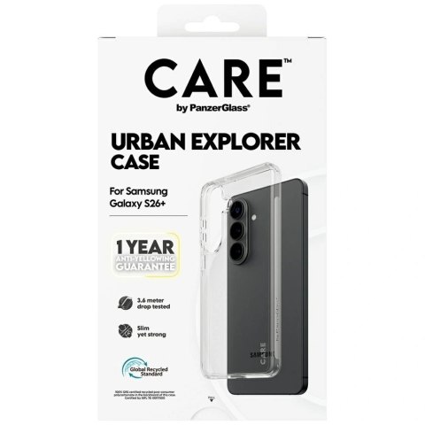 Etui CARE by PanzerGlass Urban Explorer Transparent na Samsung Galaxy S26+ - przezroczyste
